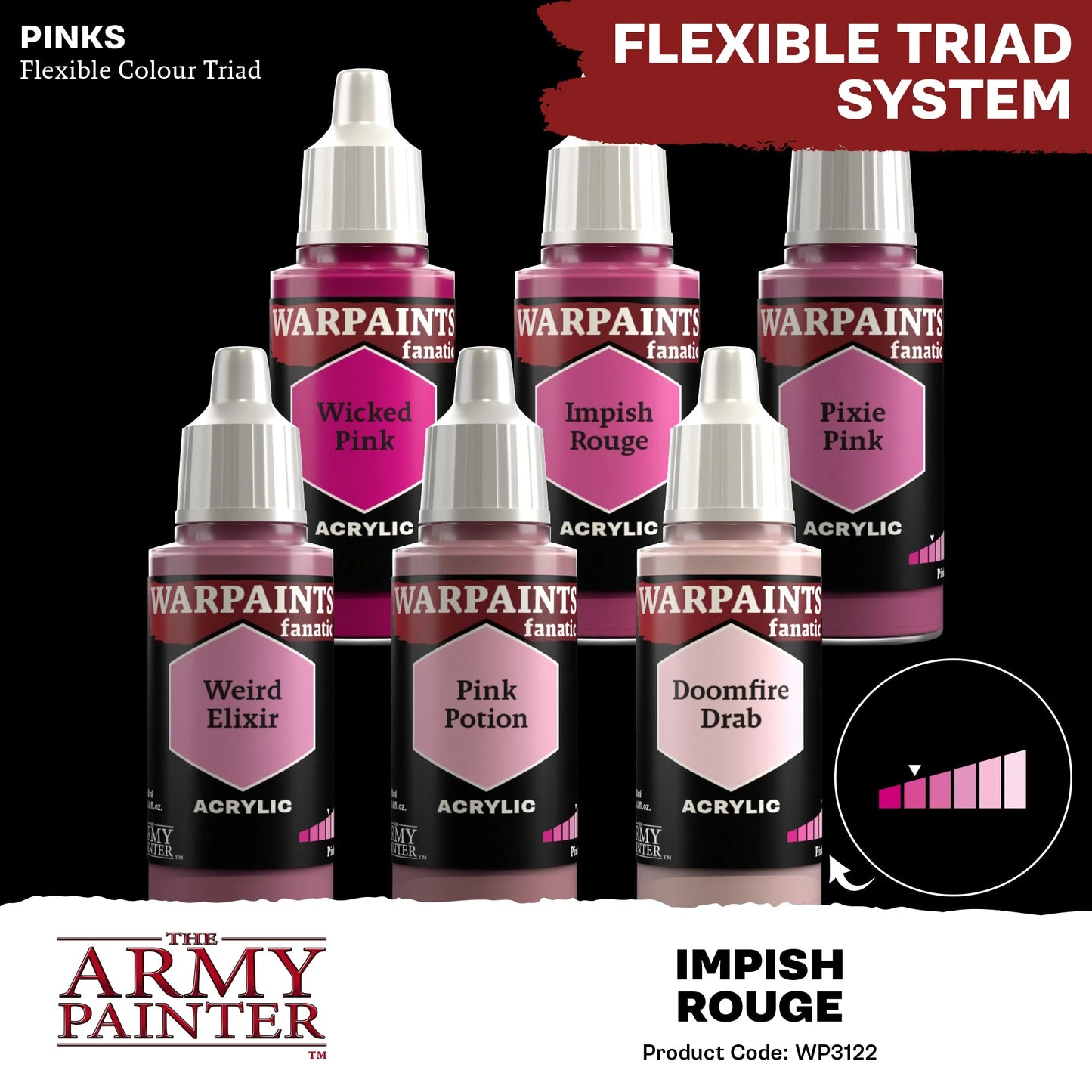 The Army Painter: Warpaints Fanatic: Impish Rouge - WP3122