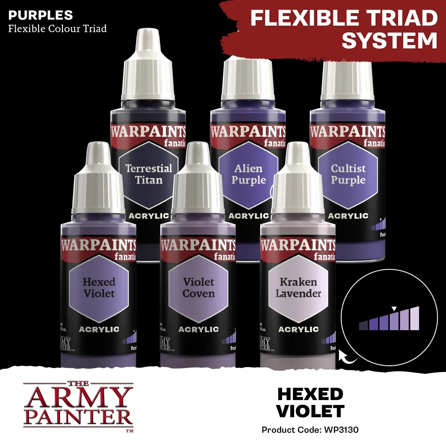 The Army Painter: Warpaints Fanatic: Hexed Violet - WP3130