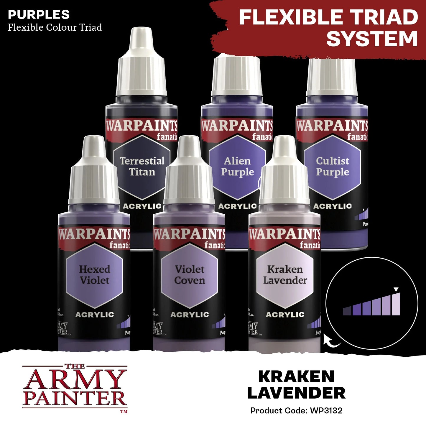 The Army Painter: Warpaints Fanatic: Kraken Lavender - WP3132