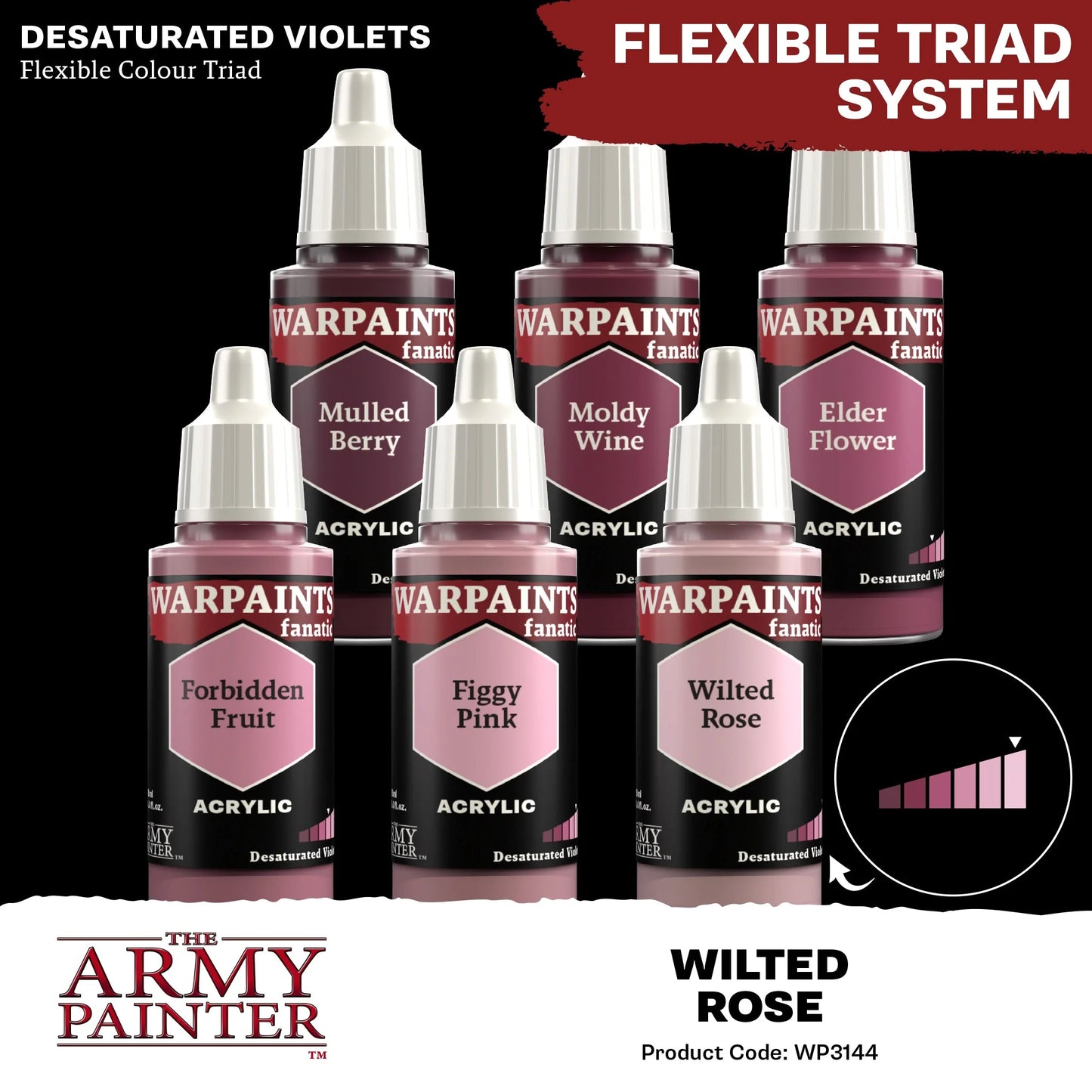 The Army Painter: Warpaints Fanatic: Wilted Rose - WP3144
