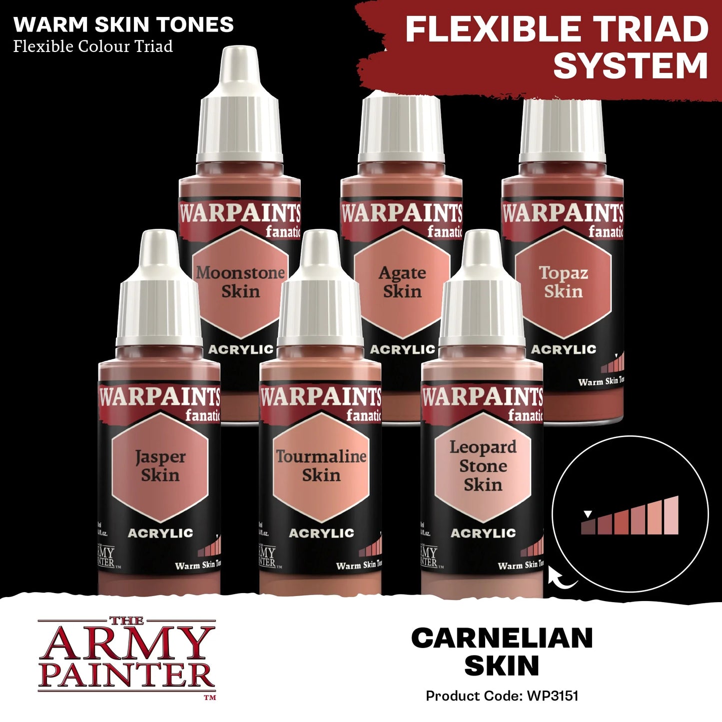 The Army Painter: Warpaints Fanatic: Carnelian Skin - WP3151