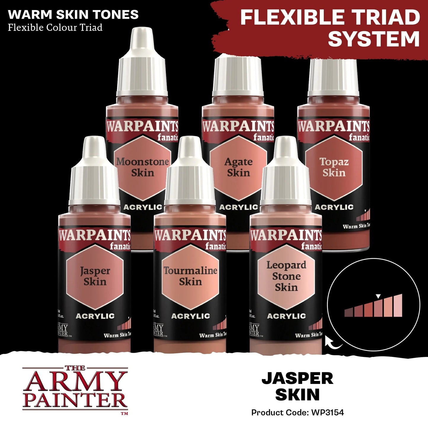 The Army Painter: Warpaints Fanatic: Jasper Skin - WP3154