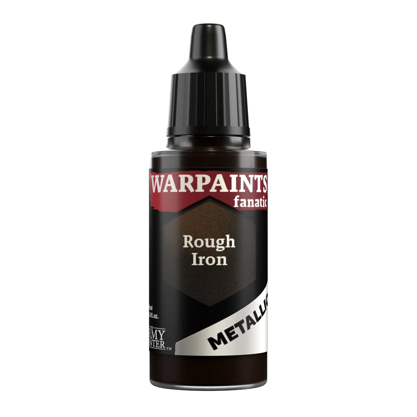 The Army Painter:  Warpaints Fanatic Metallic: Rough Iron - WP3181