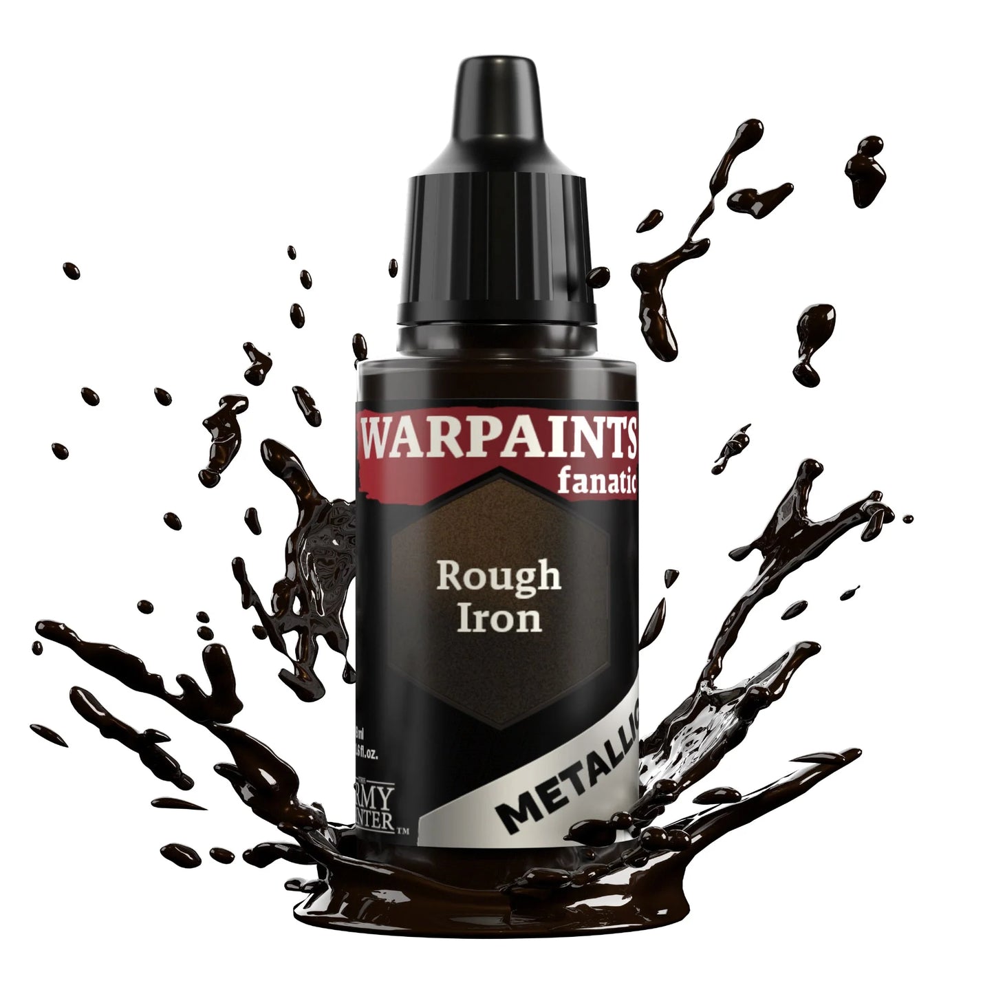 The Army Painter:  Warpaints Fanatic Metallic: Rough Iron - WP3181