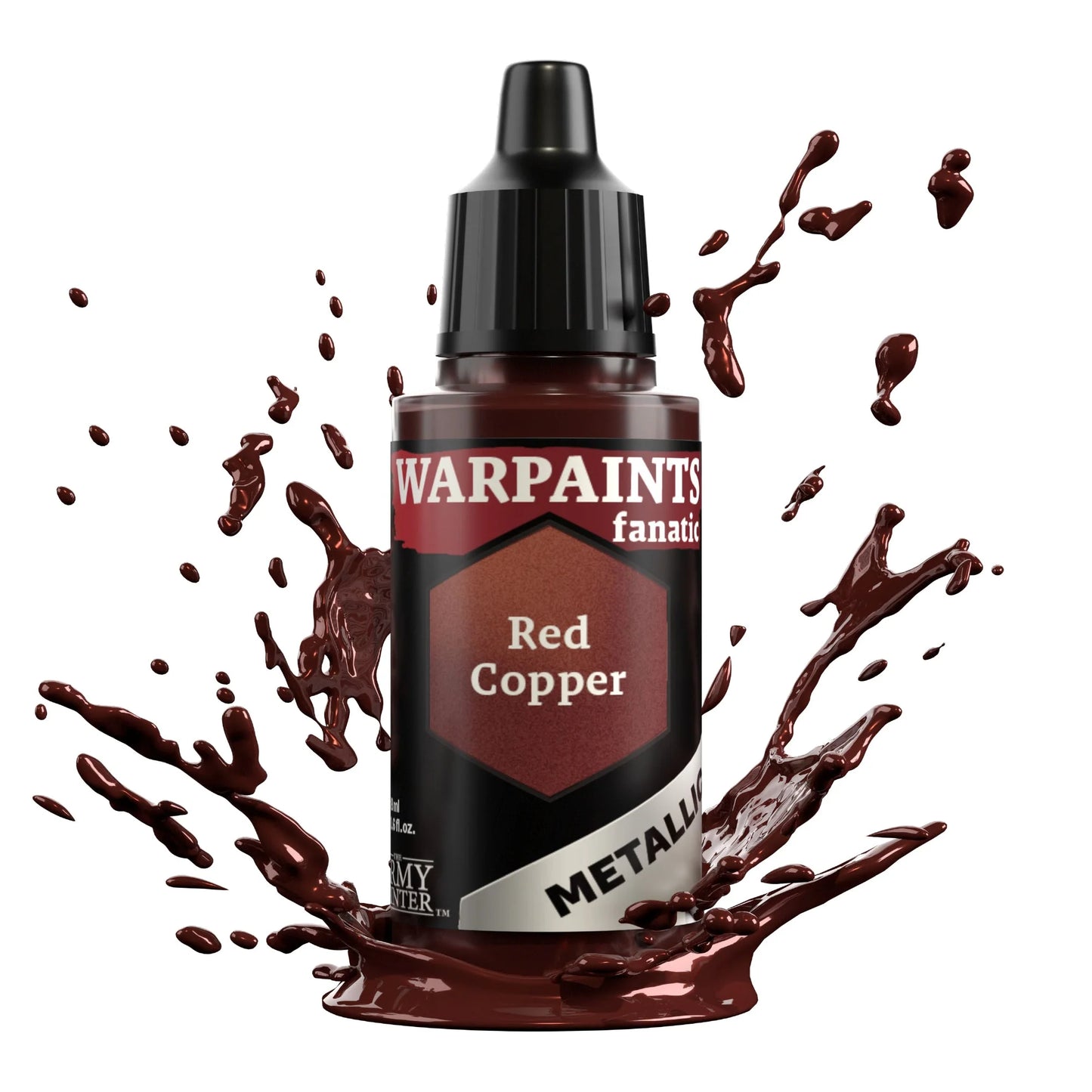 The Army Painter:  Warpaints Fanatic Metallic: Red Copper - WP3182