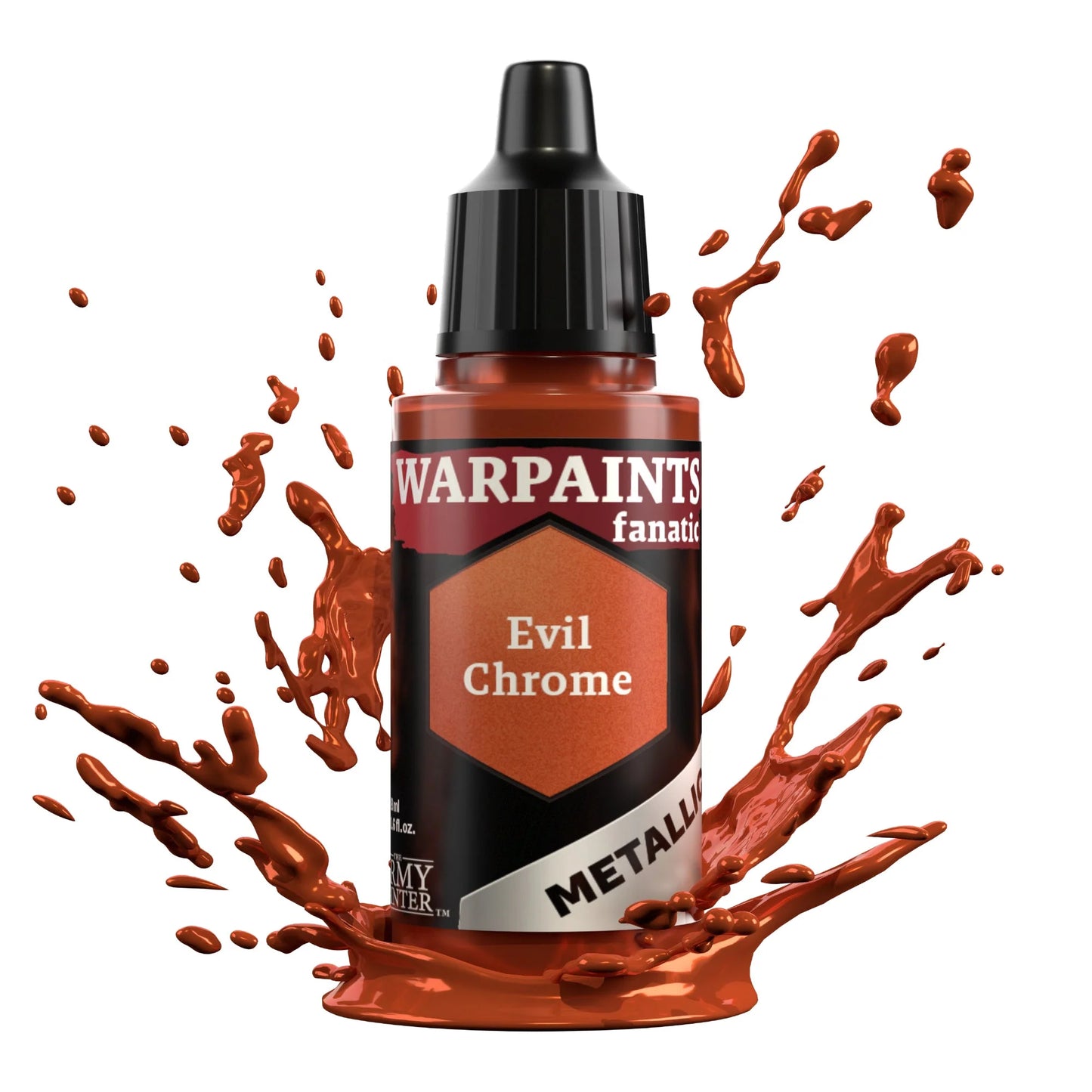 The Army Painter:  Warpaints Fanatic Metallic: Evil Chrome - WP3185
