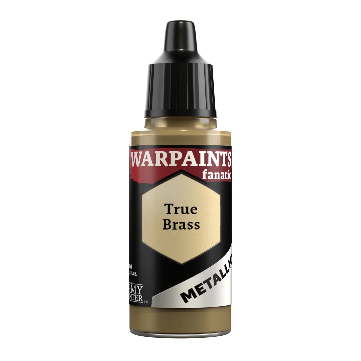 The Army Painter:  Warpaints Fanatic Metallic: True Brass - WP3186