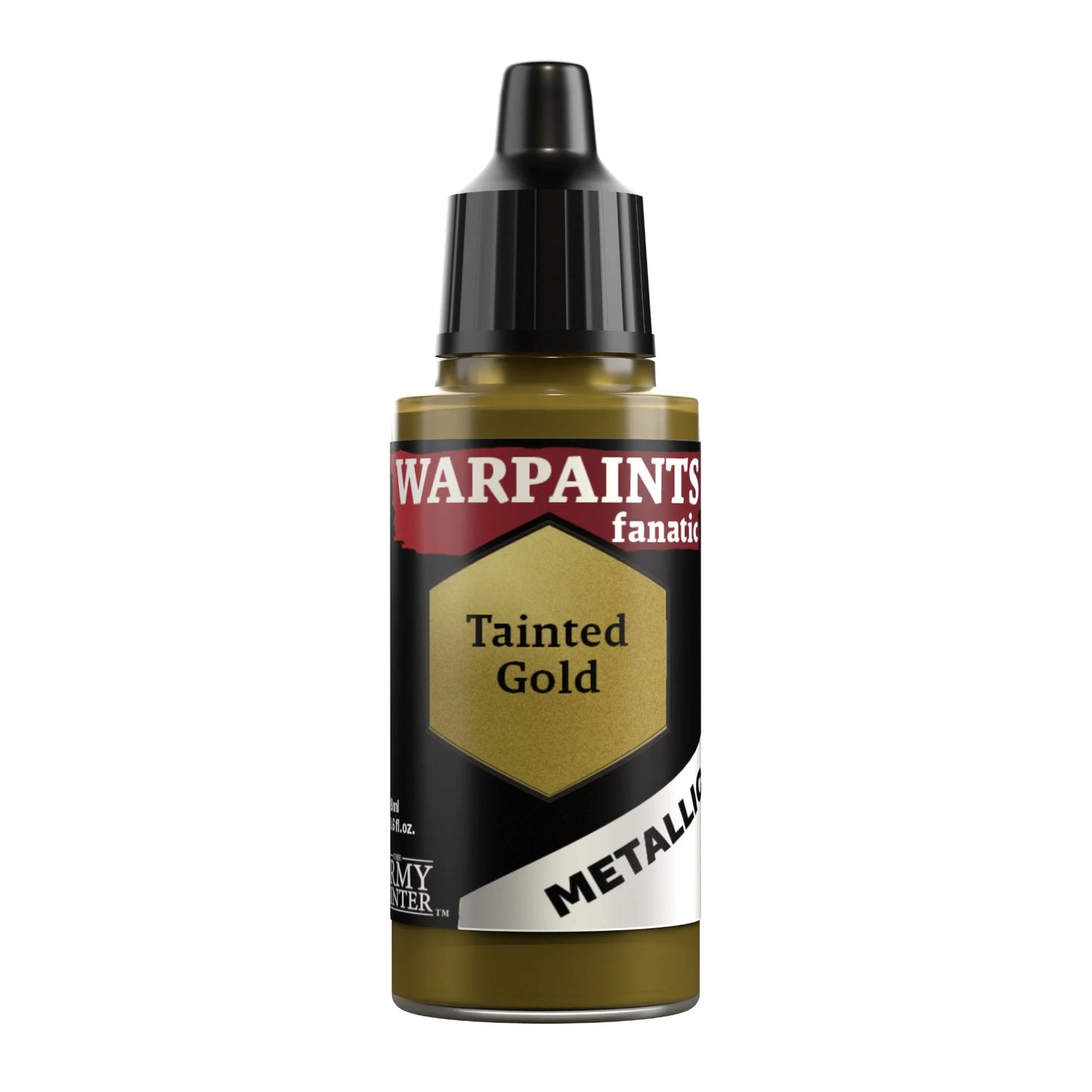The Army Painter:  Warpaints Fanatic Metallic: Tainted Gold - WP3187