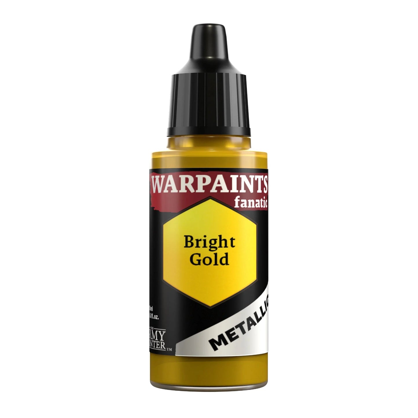 The Army Painter:  Warpaints Fanatic Metallic: Bright Gold - WP3189