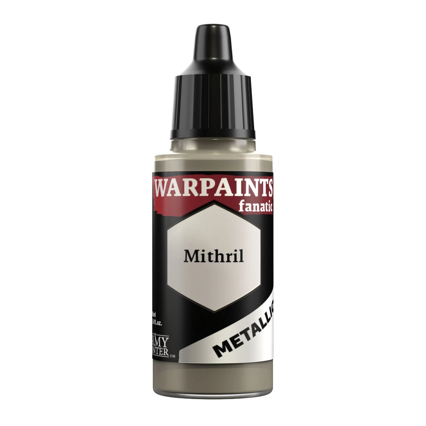 The Army Painter:  Warpaints Fanatic Metallic: Mithril - WP3190