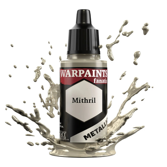 The Army Painter:  Warpaints Fanatic Metallic: Mithril - WP3190
