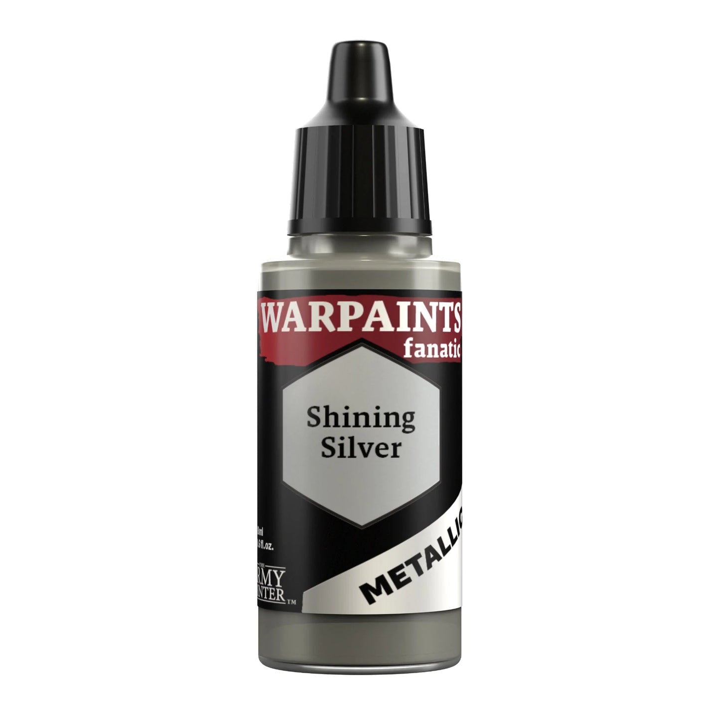 The Army Painter:  Warpaints Fanatic Metallic: Shining Silver - WP3191