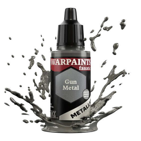 The Army Painter:  Warpaints Fanatic Metallic: Gun Metal - WP3193