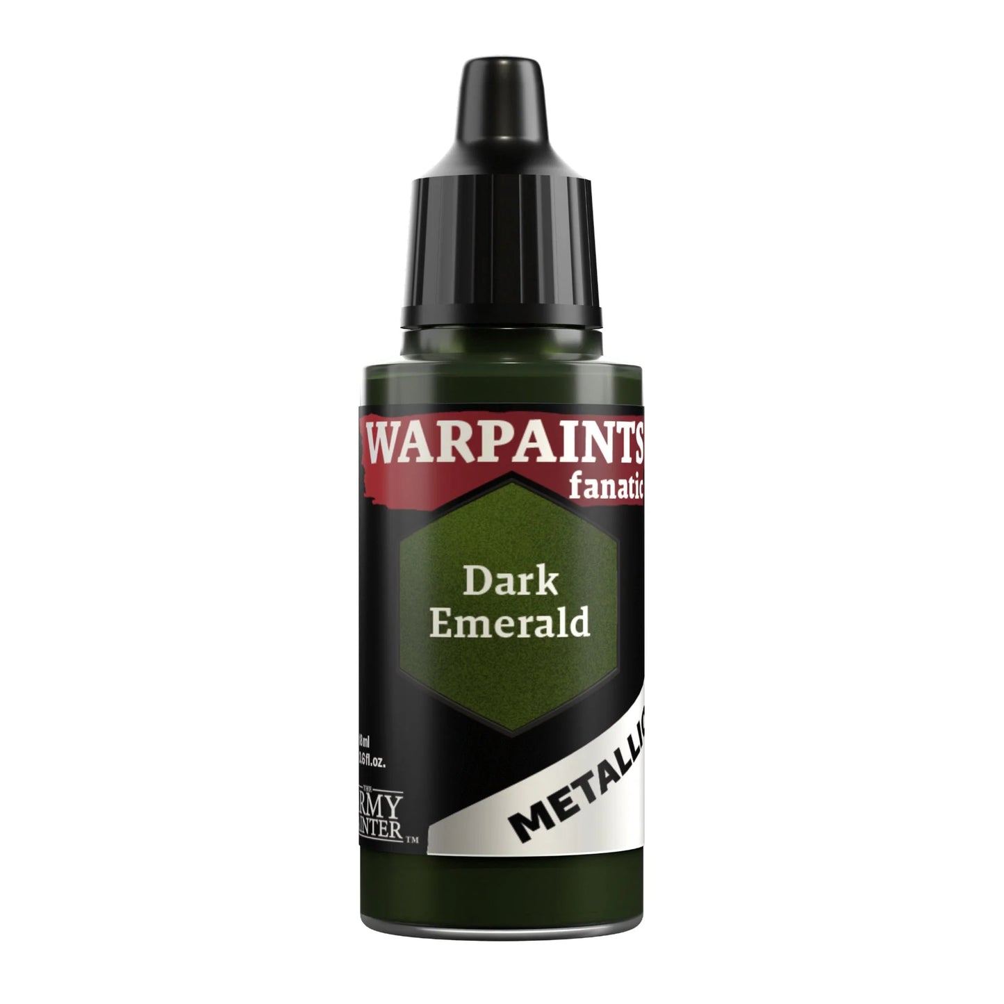 The Army Painter:  Warpaints Fanatic Metallic: Dark Emerald - WP3196