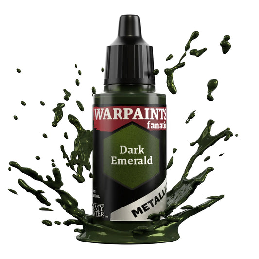The Army Painter:  Warpaints Fanatic Metallic: Dark Emerald - WP3196