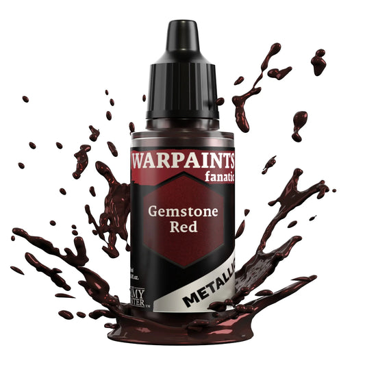 The Army Painter:  Warpaints Fanatic Metallic: Gemstone Red - WP3198