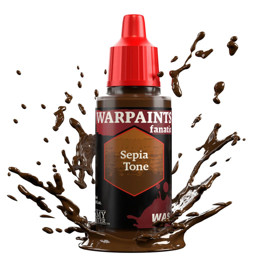 The Army Painter:  Warpaints Fanatic Wash: Sepia Tone - WP3203