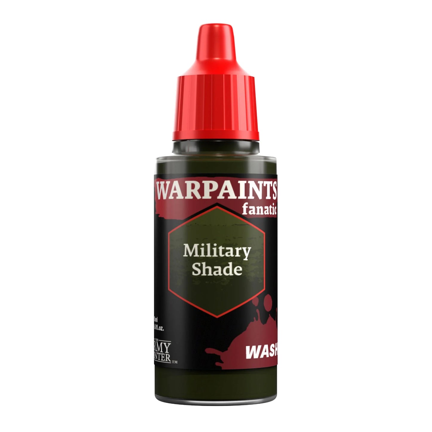 The Army Painter:  Warpaints Fanatic Wash: Military Shade - WP3209