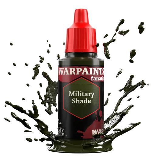 The Army Painter:  Warpaints Fanatic Wash: Military Shade - WP3209