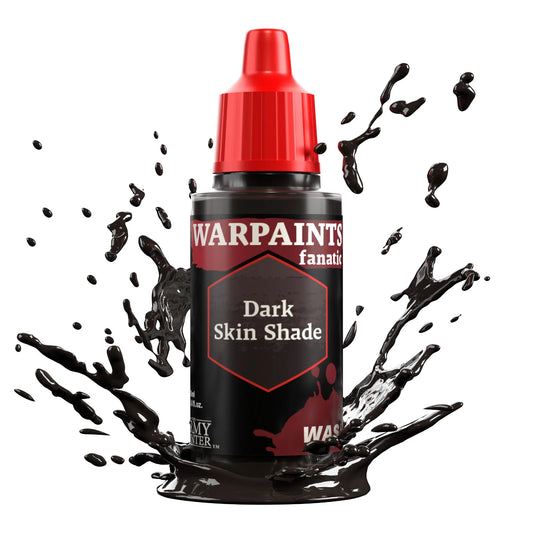 The Army Painter:  Warpaints Fanatic Wash: Dark Skin Shade - WP3215