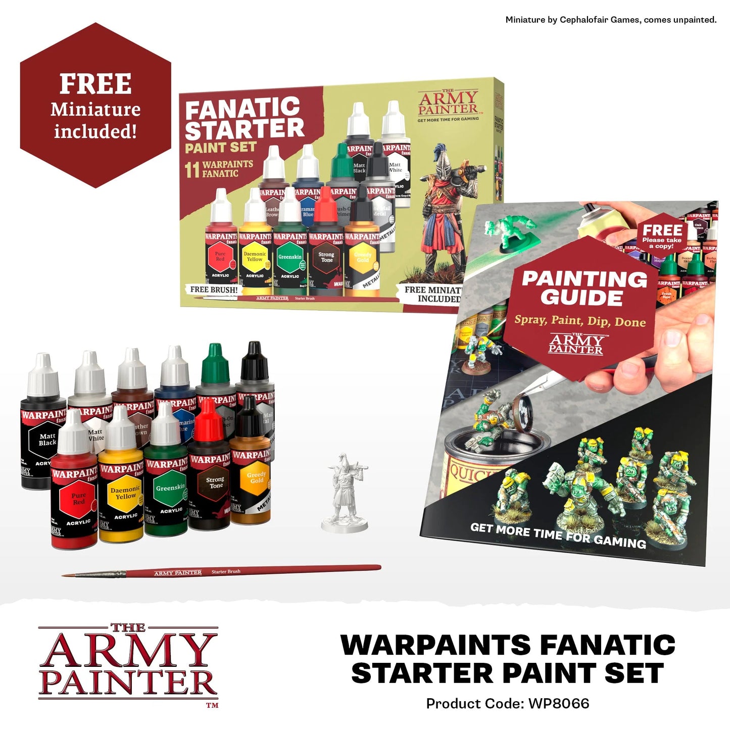 Warpaints Fanatic Starter Paint Set - WP8066