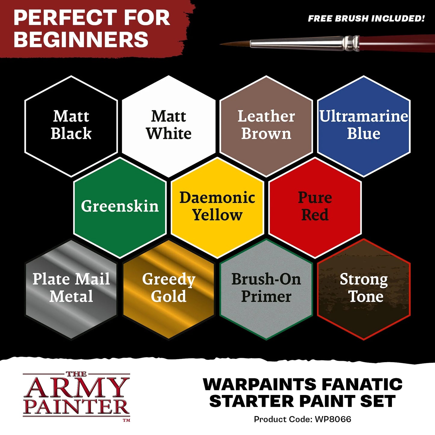 Warpaints Fanatic Starter Paint Set - WP8066