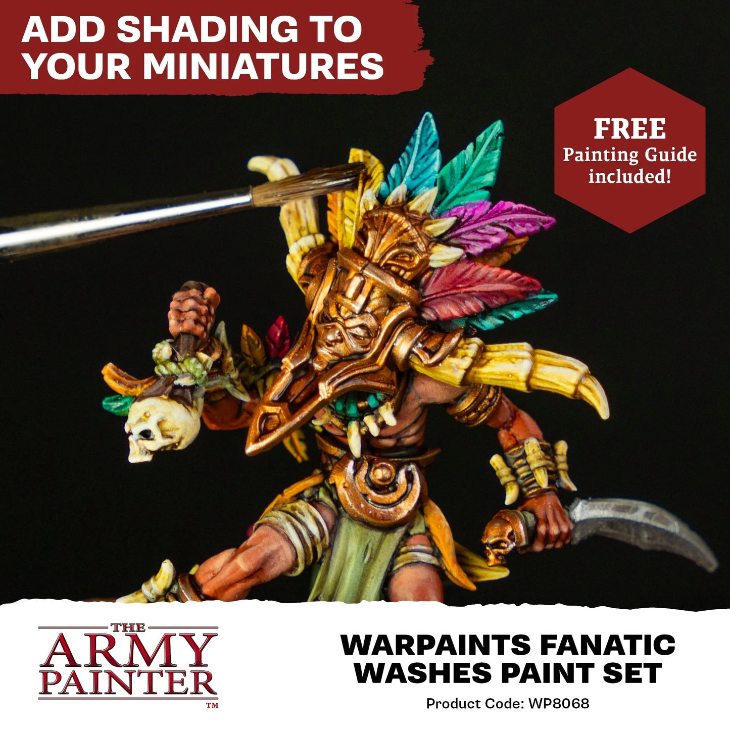 Warpaints Fanatic Washes Paint Set - WP8068