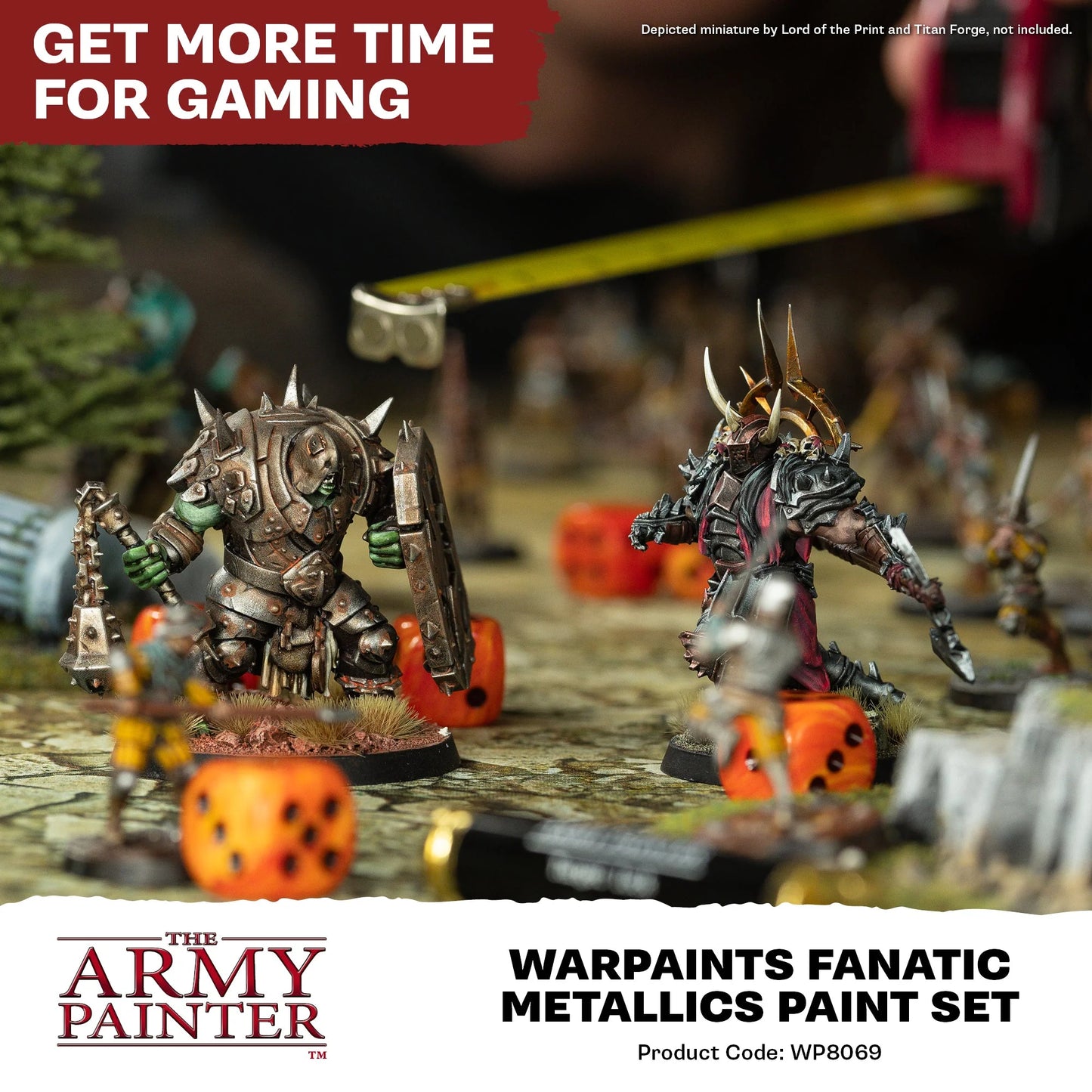 Warpaints Fanatic Metallics Paint Set - WP8069