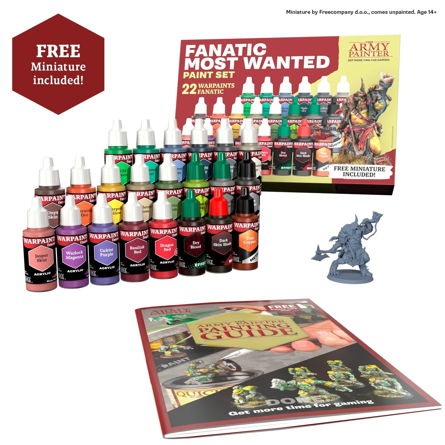 The Army Painter: Warpaints Fanatic: Most Wanted - WP8071