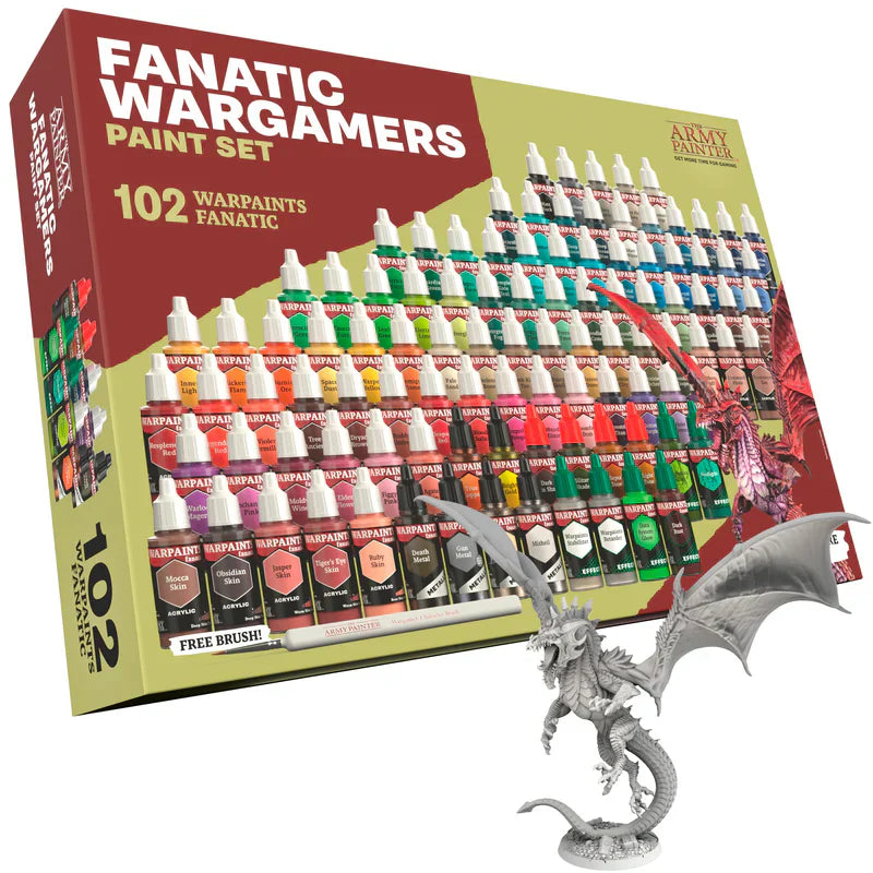 The Army Painter - Warpaints Fanatic: Wargamers Paint Set - WP8073P