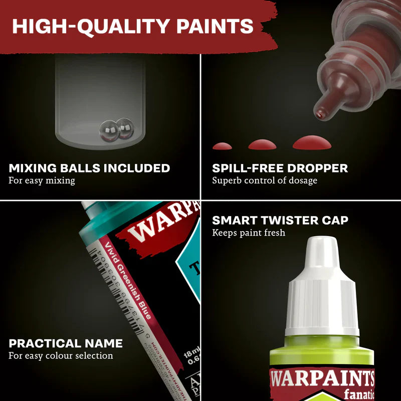 The Army Painter - Warpaints Fanatic: Wargamers Paint Set - WP8073P