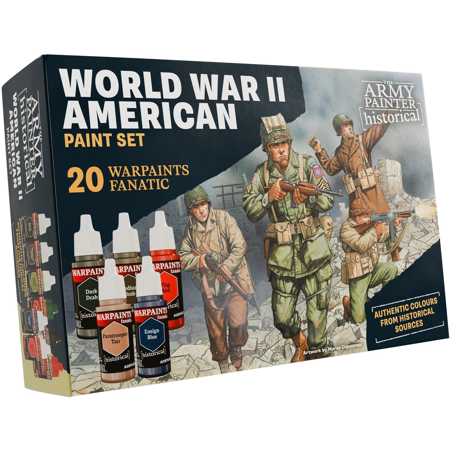 Warpaints Fanatic: World War II American Paint Set - WP8082
