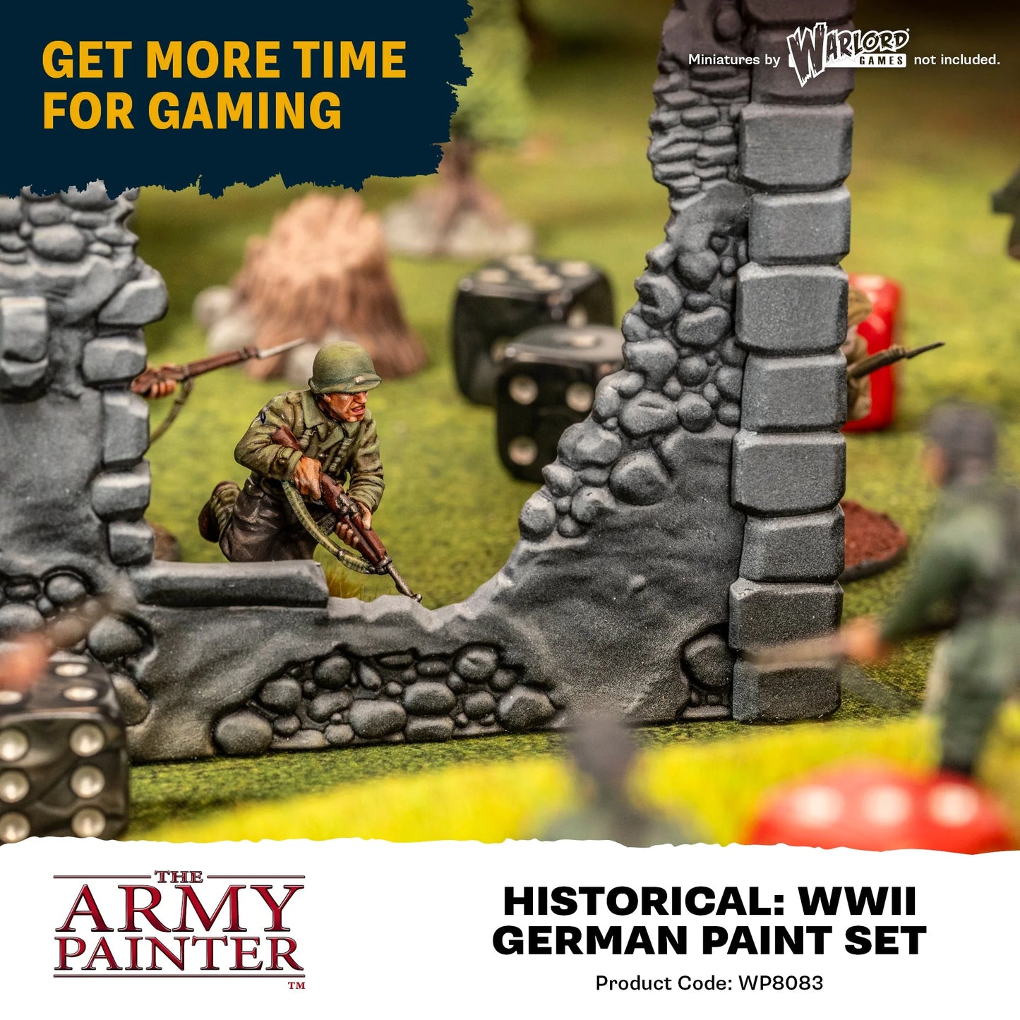 Warpaints Fanatic: World War II German Paint Set - WP8083