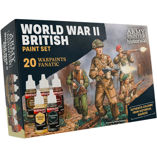 Warpaints Fanatic: World War II British Paint Set - WP8084