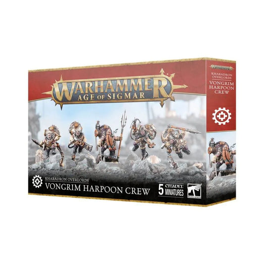Warhammer Age of Sigmar - Kharadron Overlords – Vongrim Harpoon Crew (84-52)