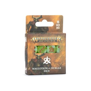 Warhammer Age of Sigmar - Maggotkin of Nurgle - Maggotkin of Nurgle Dice (83-95)