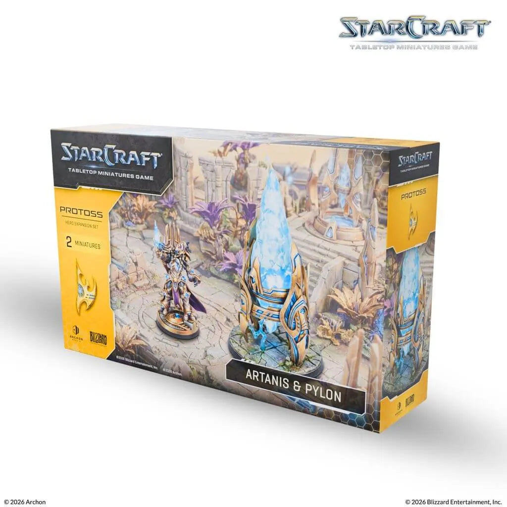 StarCraft® The Miniatures Game - Artanis & Pylon - SCMG0021