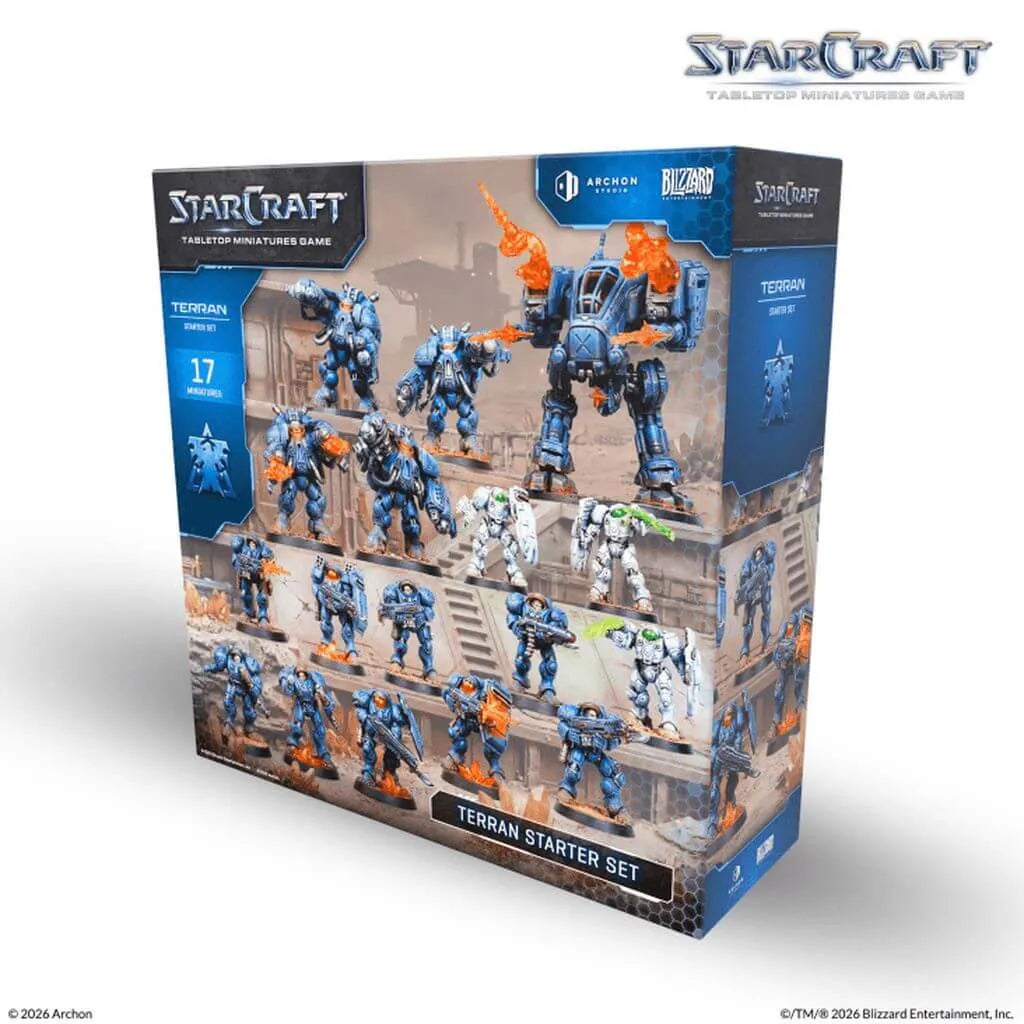 StarCraft® The Miniatures Game - Terran Starter Set - SCMG0006