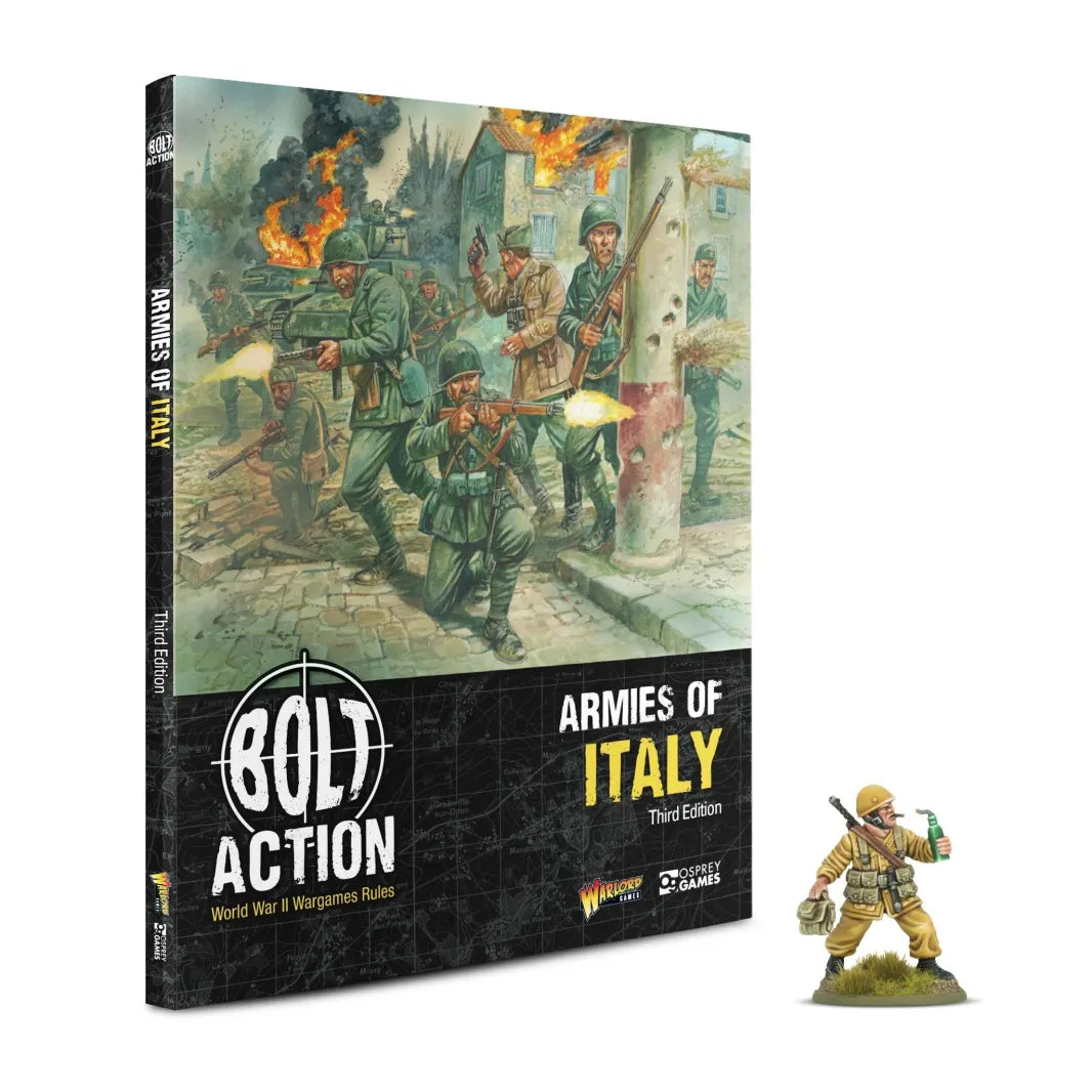 Bolt Action - Armies of Italy - 3. Edition + limited Miniature (Englisch)