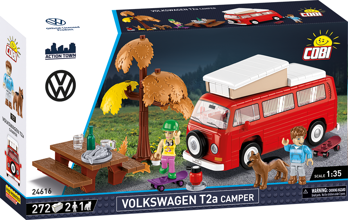 Cobi 24616 - Maßstab 1:35 - Volkswagen T2a Camper