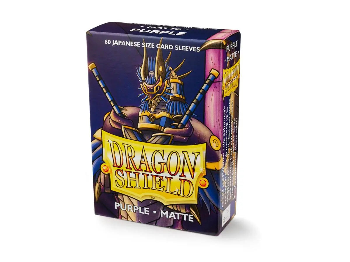 Dragon Shield Small Sleeves - Japanese Matte Purple (60 Sleeves)