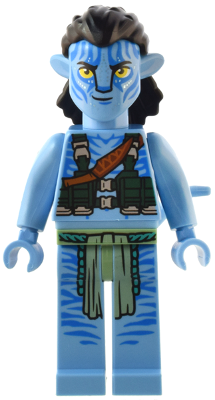 LEGO® Minifigur Avatar avt022 - Jake Sully - Na'vi, Shoulder Strap, Utility Belt