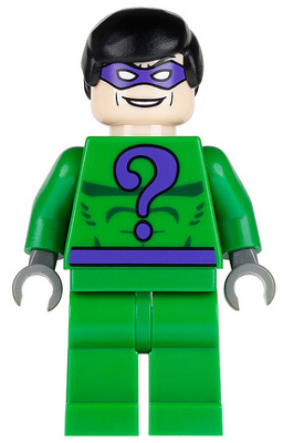 LEGO® Minifigur Batman bat017 - The Riddler - Black Hair
