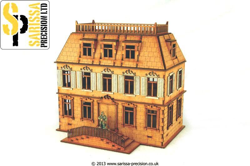 Sarissa Hobby & Terrain - WW2 European Chateau - M033