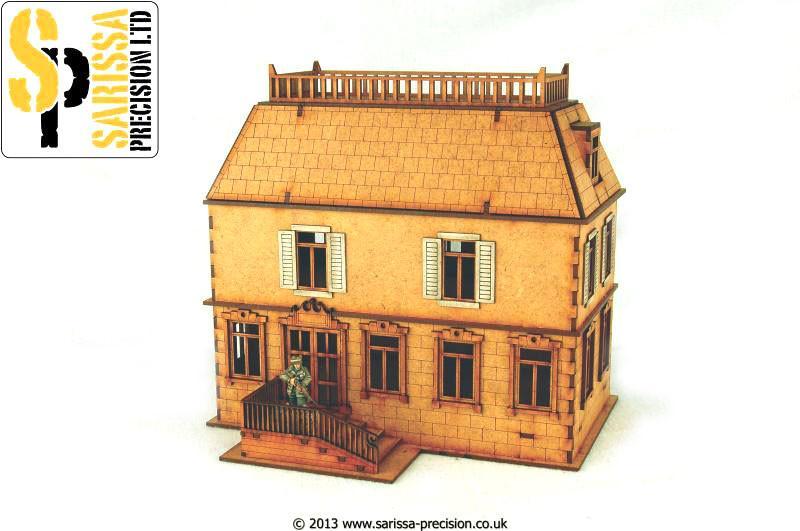 Sarissa Hobby & Terrain - WW2 European Chateau - M033