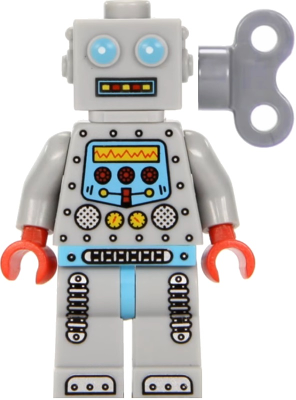 LEGO® Minifigur Collectible Minifigure col087 - Clockwork Robot, Series 6 (Minifigure Only without Stand and Accessories)