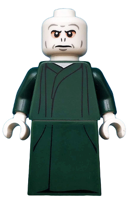 LEGO® Minifigur Harry Potter colhp09 - Lord Voldemort, Harry Potter, Series 1 (Minifigure Only without Stand and Accessories)