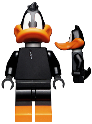 LEGO® Minifigur Looney Tunes Collt07 - Daffy Duck, Looney Tunes (Minifigure Only without Stand and Accessories)