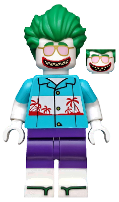 LEGO® Minifigur Collectible Minifigure coltlbm31 - Vacation The Joker, The LEGO Batman Movie, Series 2 (Minifigure Only without Stand)
