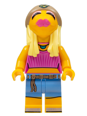 LEGO® Minifigur The Muppets coltm12 - Janice, The Muppets (Minifigure Only without Stand and Accessories)